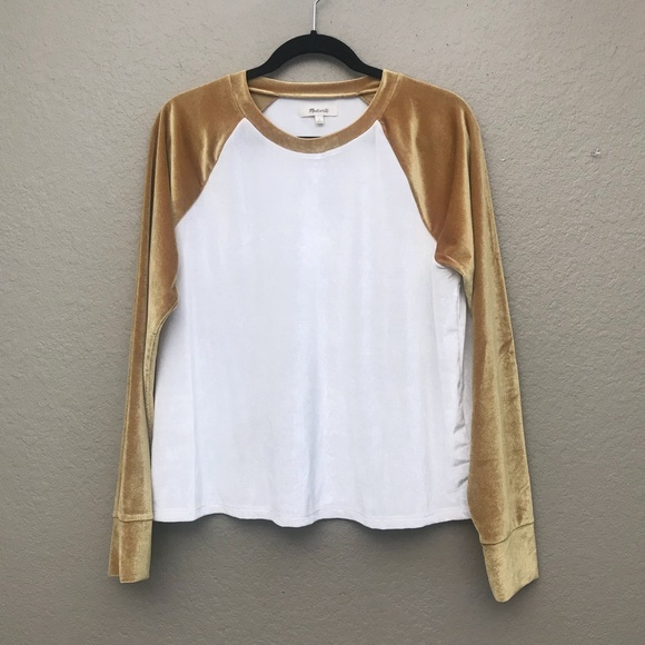 velvet baseball tee